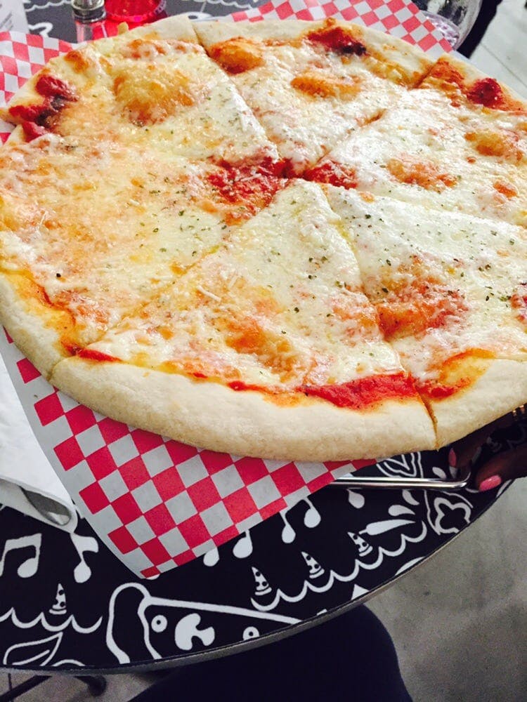 Order Delicious Cheese Pizza - Small 12'' food online from Delicious Pizza store, Los Angeles on bringmethat.com