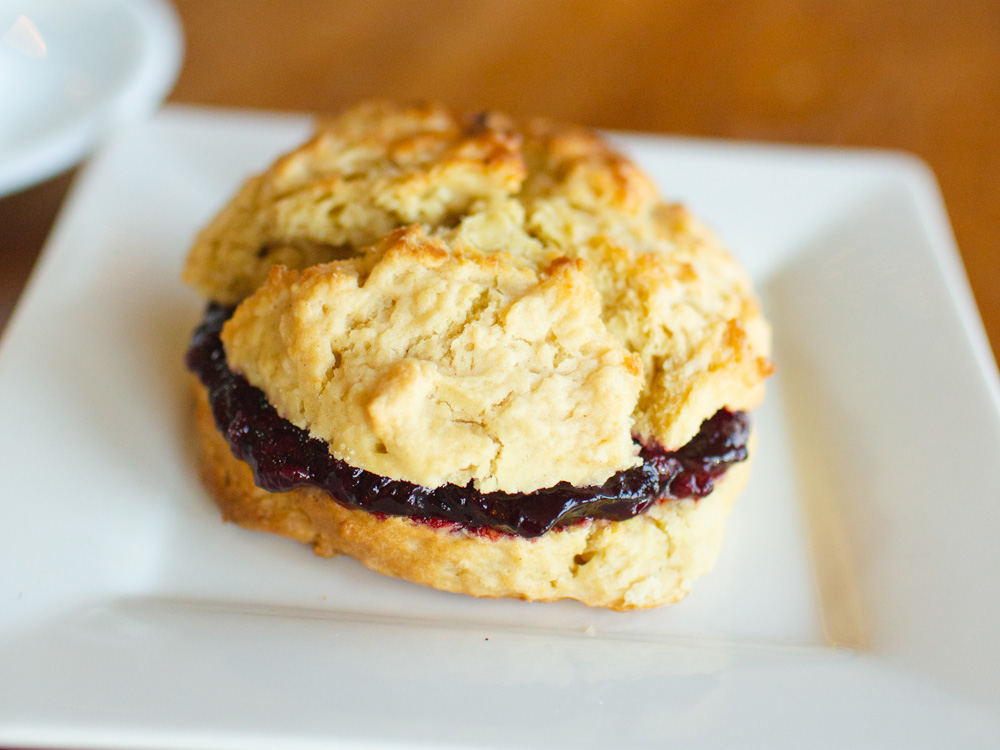 Order Biscuit + Jam food online from Rothrock Coffee store, State College on bringmethat.com