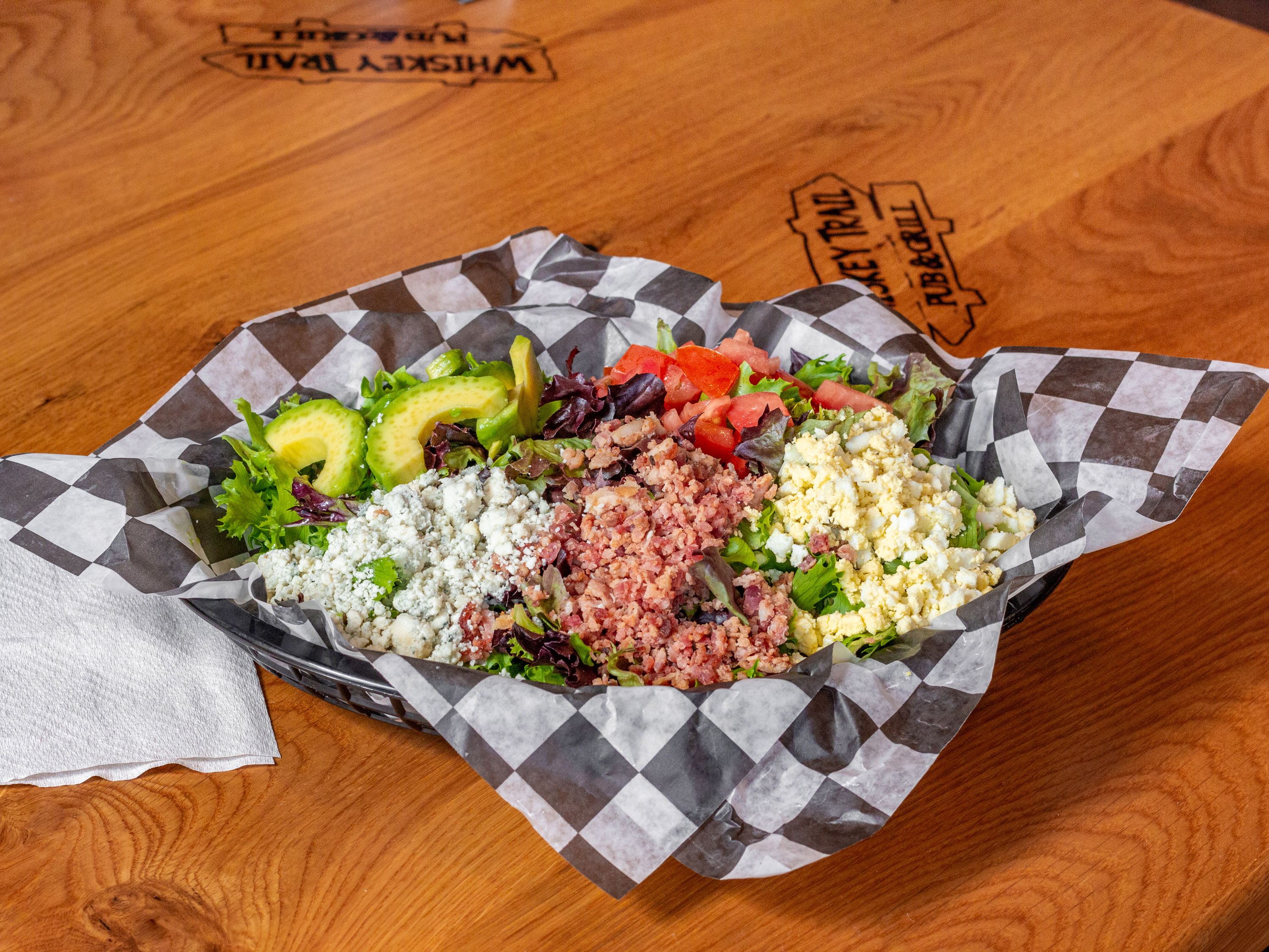 Order Carolina Cobb Salad food online from Whiskey Trail Midtown store, Wilmington on bringmethat.com