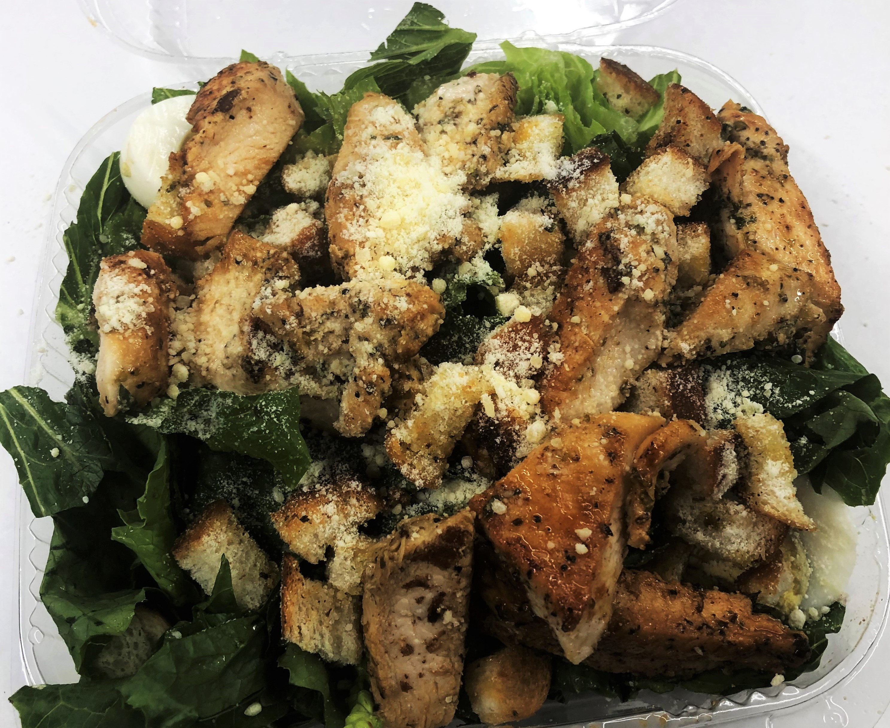 Order Grilled Chicken Caesar Salad food online from Uncle Tomy's Pizza & Wings store, Philadelphia on bringmethat.com