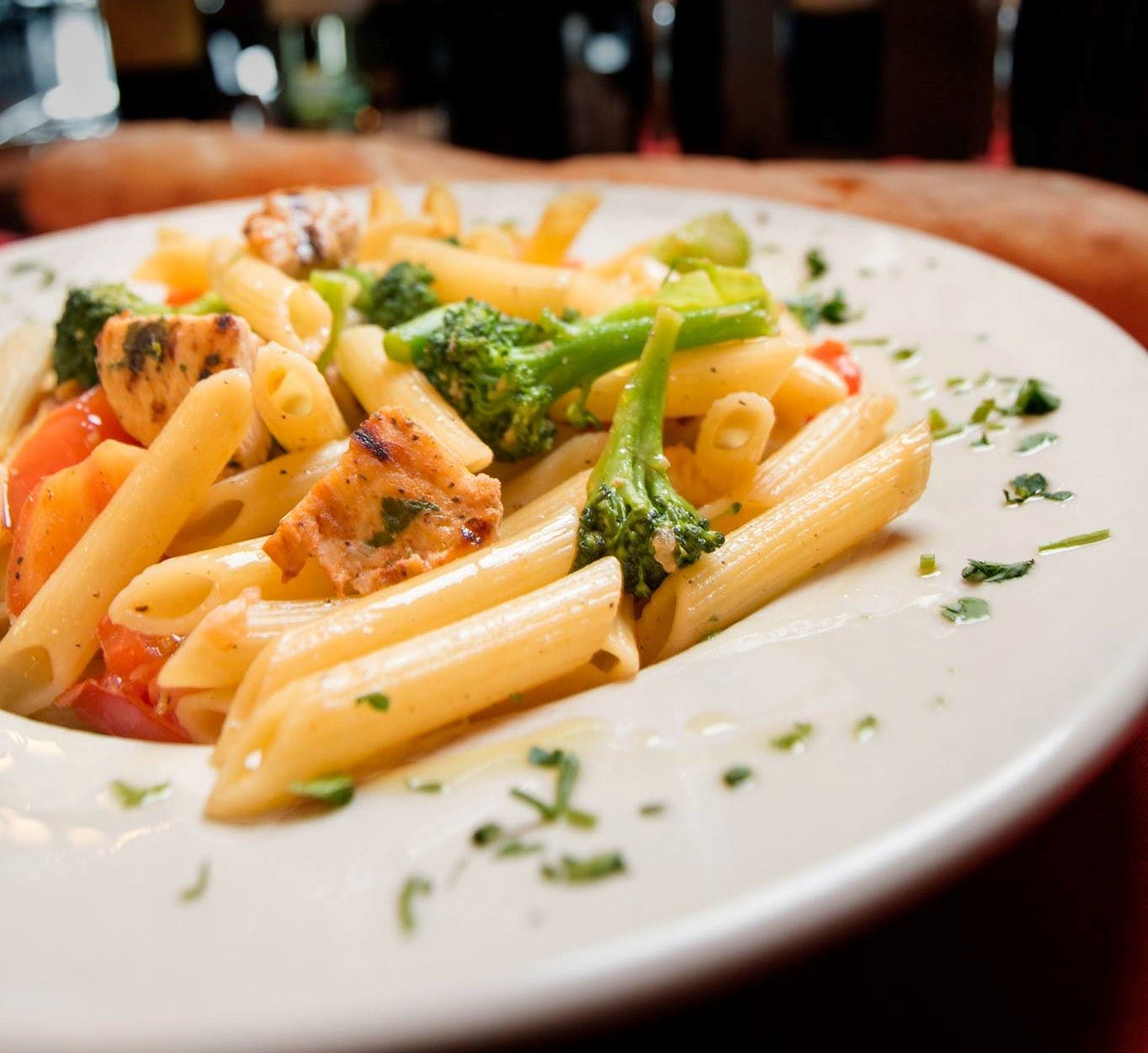 Order Penne Alla Ducati's - Dinner food online from Ducatis Pizzeria & Trattoria store, Myrtle Beach on bringmethat.com