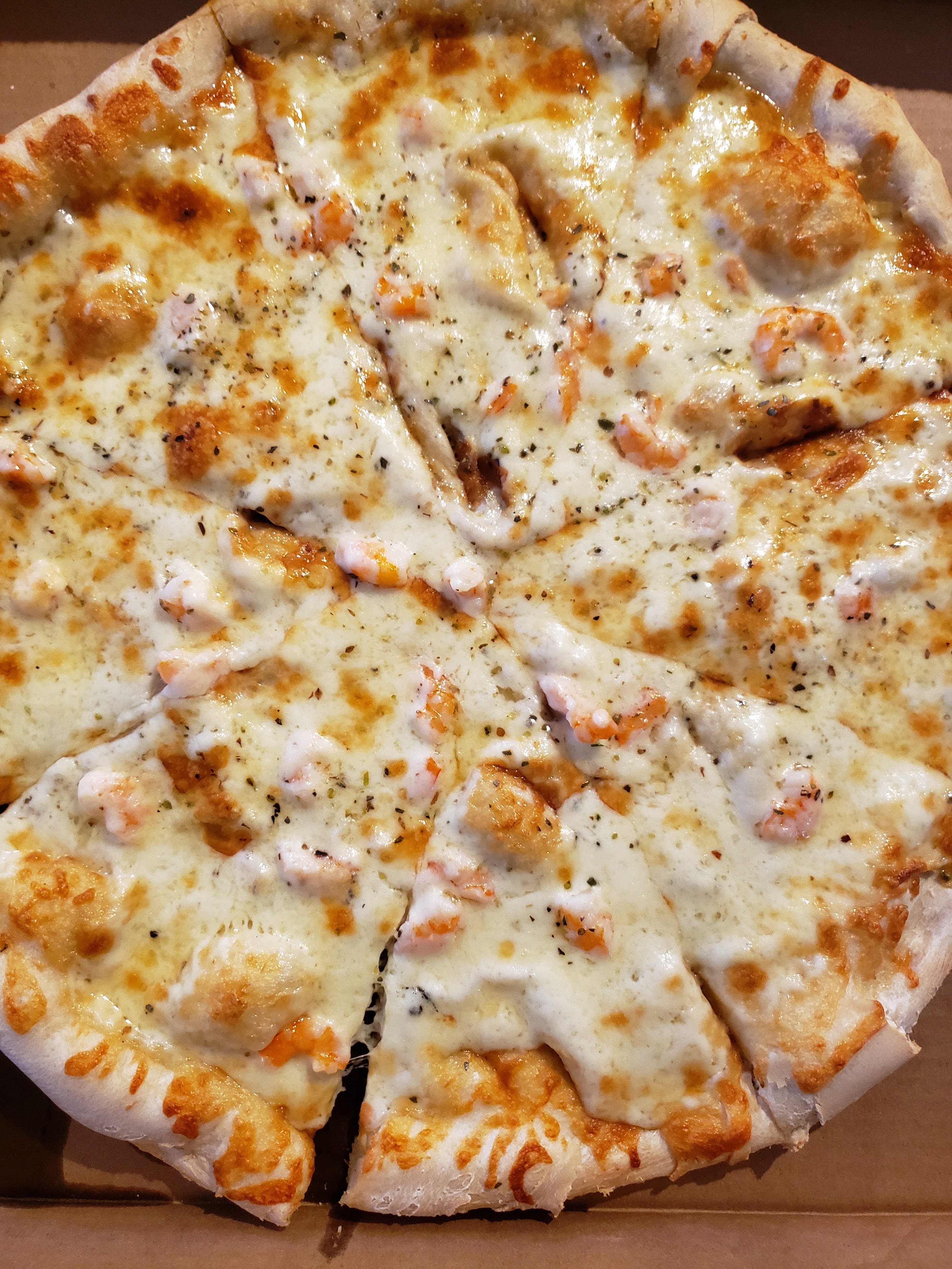 Order Buffalo Chicken Breast Pizza - Large 16'' food online from Apetidos Pizza store, folsom on bringmethat.com