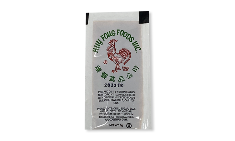 Order Sriracha Packets food online from Hawaiian Bros store, Forth Worth on bringmethat.com