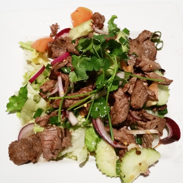 Order 14. Beef Salad food online from Rincome Restaurant store, Northridge on bringmethat.com