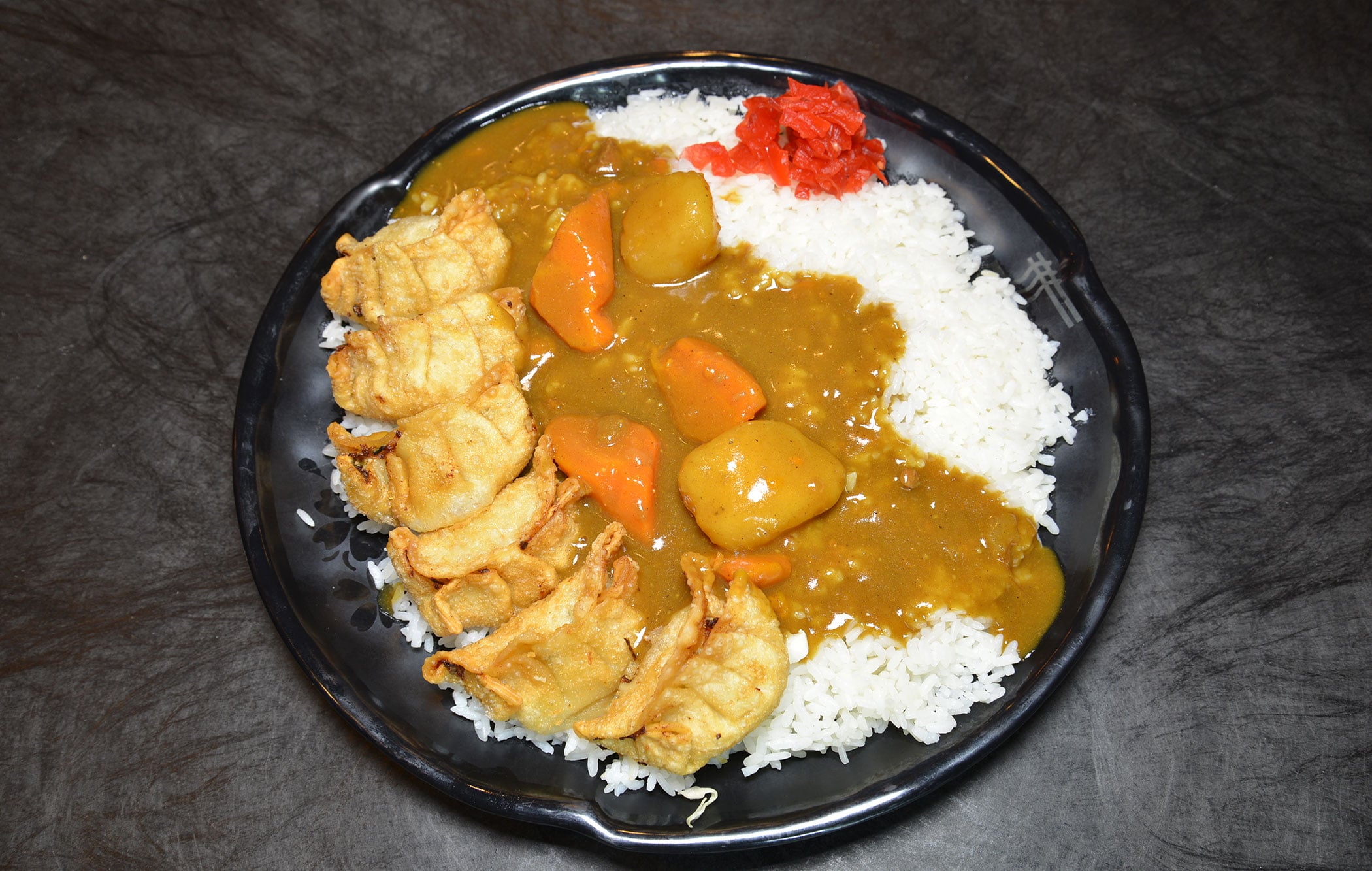 Order Deep Fried Gyoza Curry Rice food online from Daiichi Ramen store, Kailua on bringmethat.com