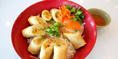 Order Vegetable Spring Roll Vermicelli food online from Pho Ever store, Newark on bringmethat.com