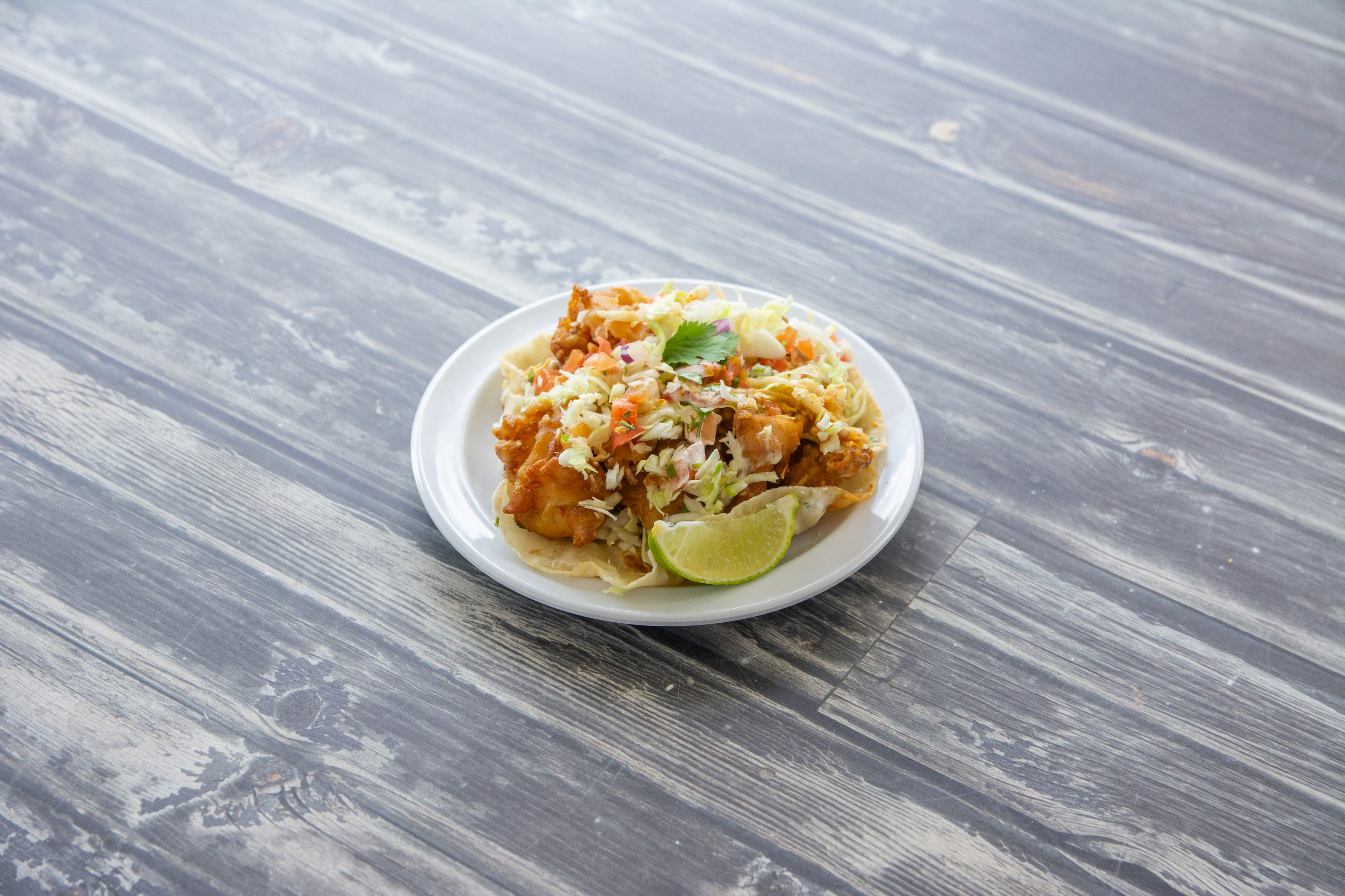 Order Baja Taco food online from Ensenada Surf N Turf Grill store, El Segundo on bringmethat.com