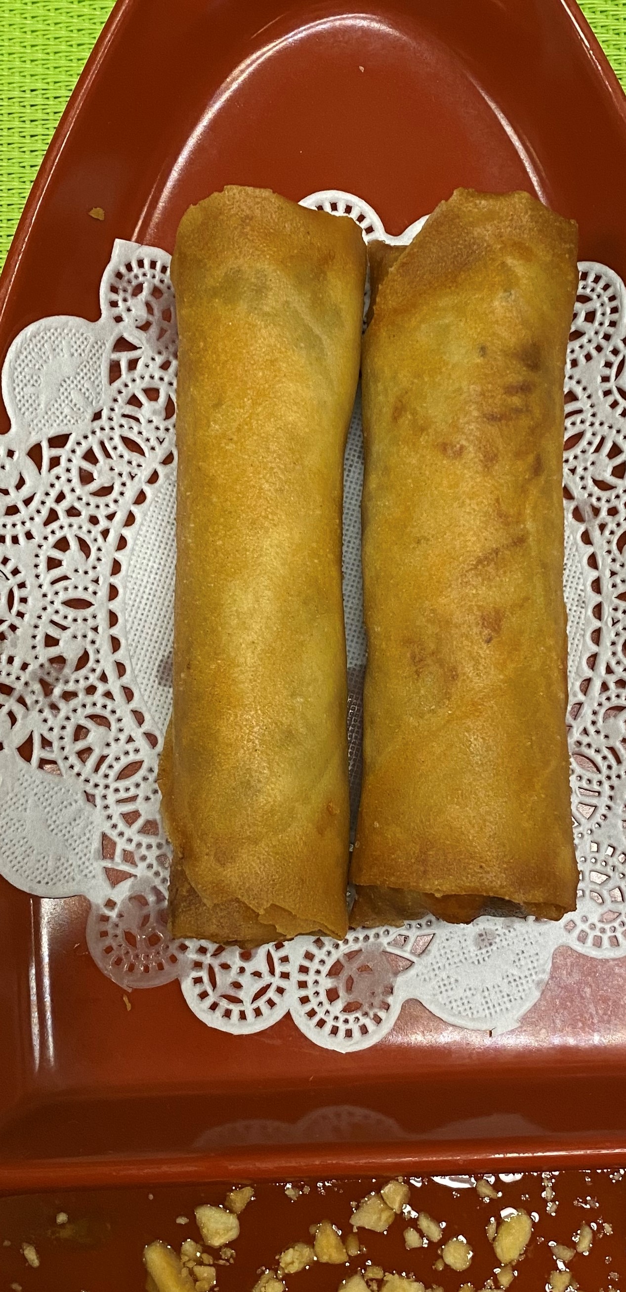 Order 2 Piece Vietnam Egg Roll food online from Yummy Pho Bac store, Mt. Juliet on bringmethat.com