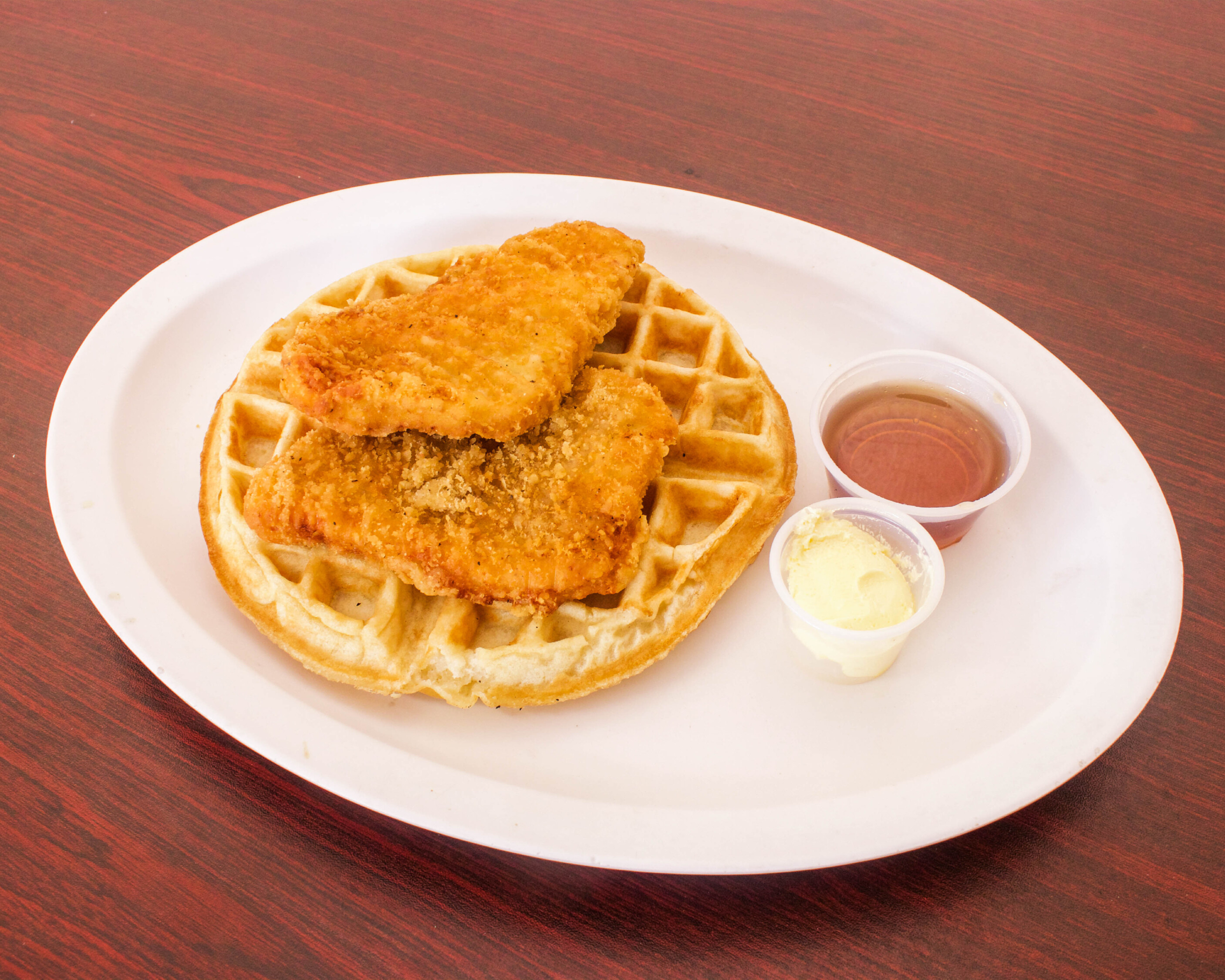 Order Chicken and Waffle food online from Cafe Of The Bay store, Oakland on bringmethat.com