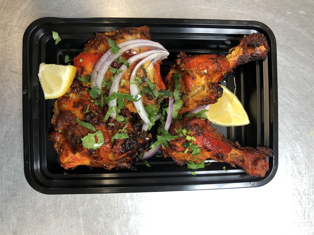 Order Tandoori Chicken (4 pices ) food online from Cafe 47 store, Edmond on bringmethat.com