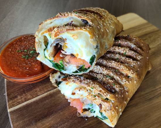 Order Spinach Sensation Stromboli food online from Jalapenos Pizza & Wings store, Laredo on bringmethat.com