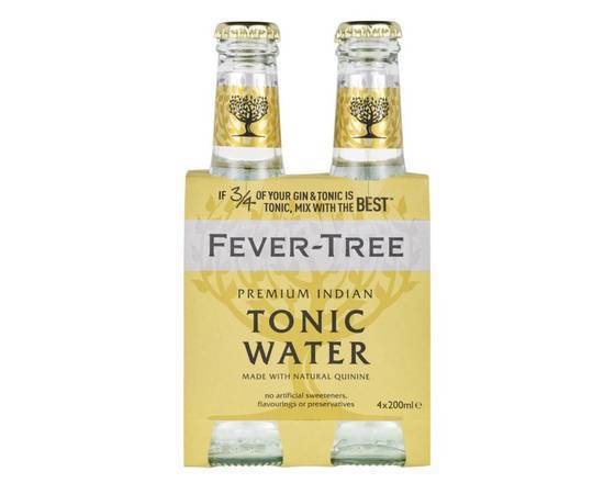 Order Fever Tree Tonic Water Mixer (4pk -200ml) food online from Cold Spring Liquor store, Liberty Hill on bringmethat.com