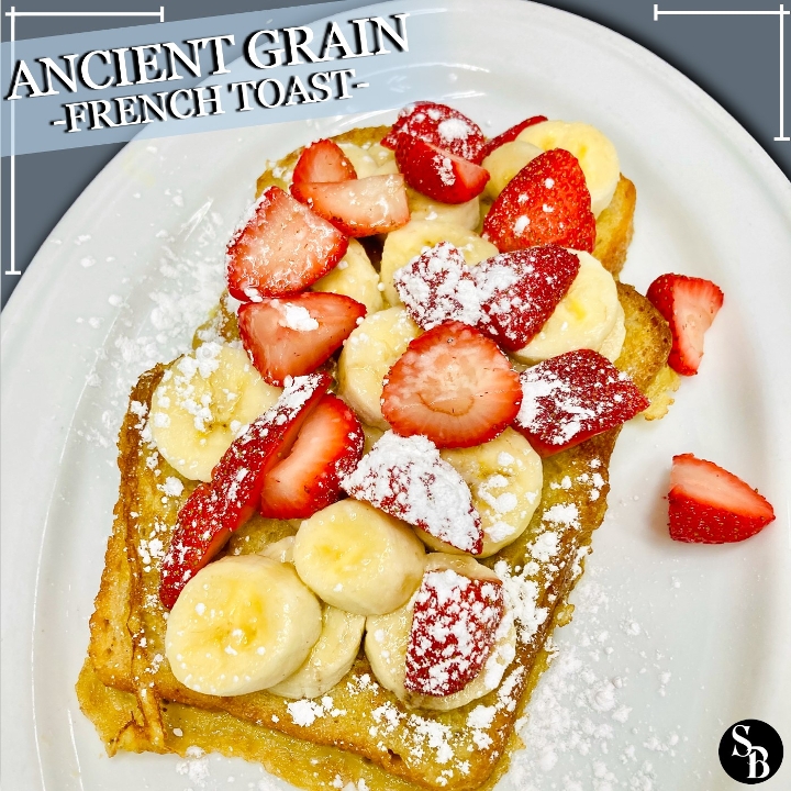 Order GF Ancient Grain French Toast food online from Southern Belles store, Plainfield on bringmethat.com