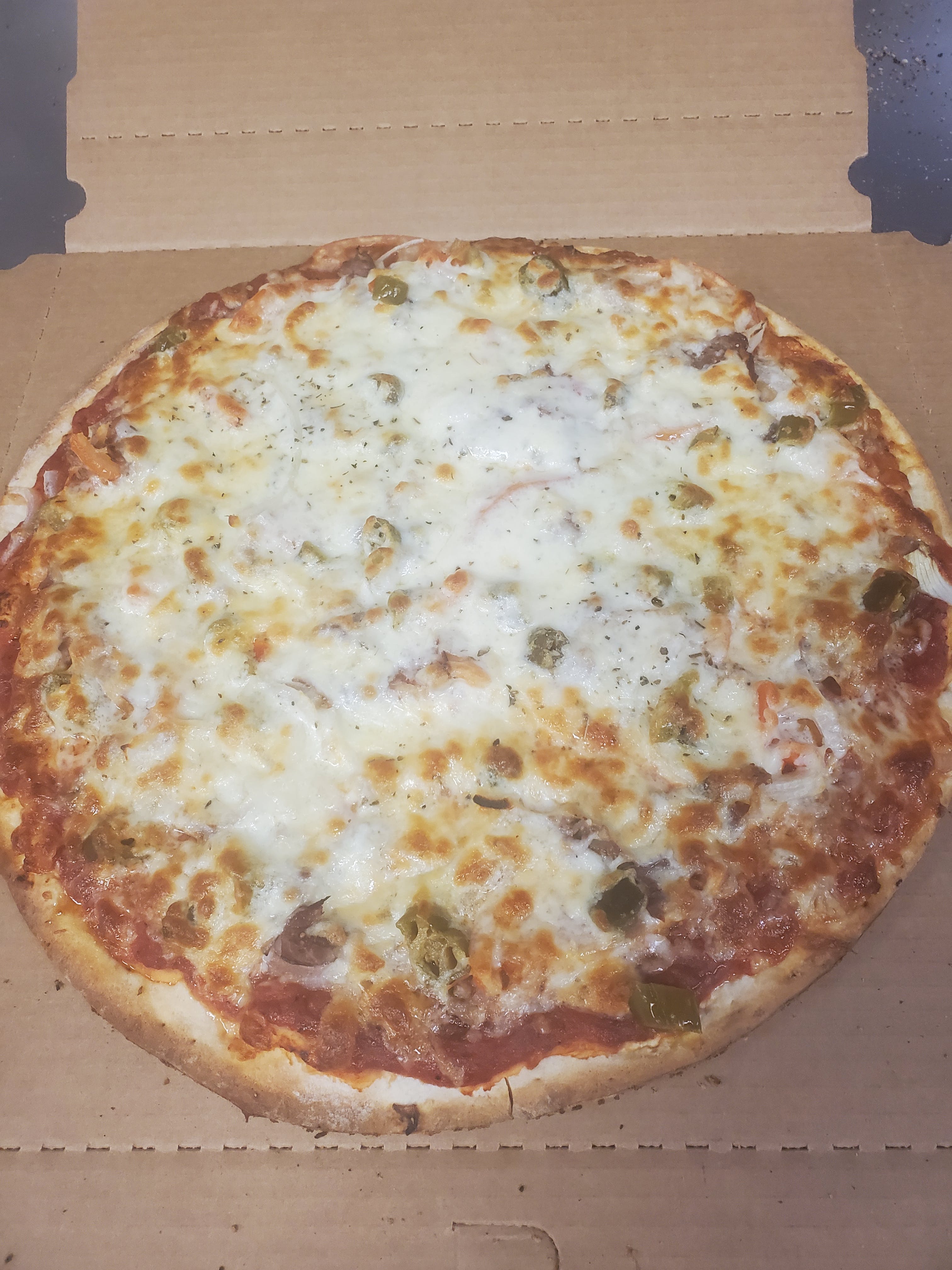 Order Godfather Pizza - Small 12'' food online from Pizza Cucina store, Oswego on bringmethat.com