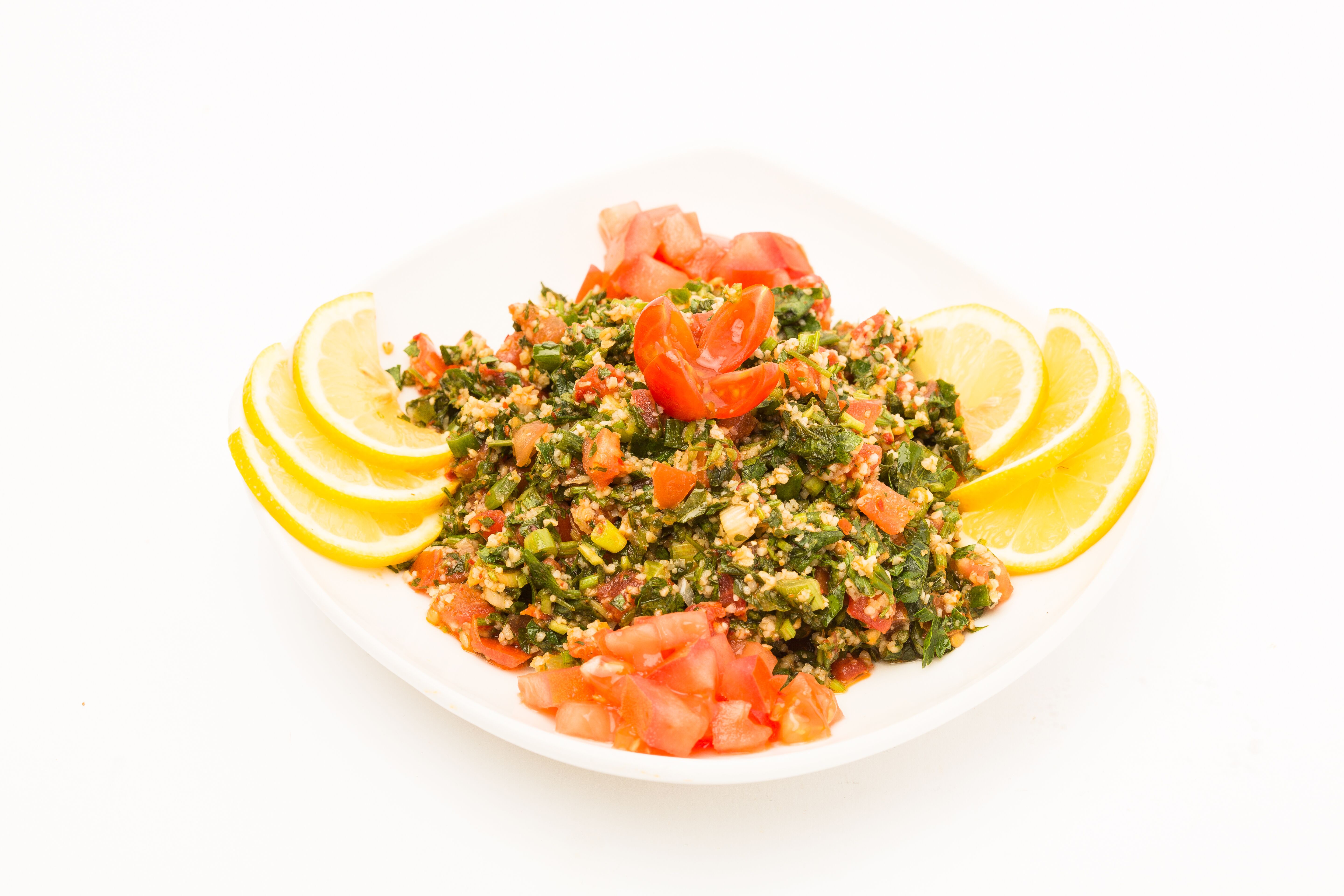 Order Tabbouleh Salad food online from Paradise Pastry & Cafe store, Glendale on bringmethat.com