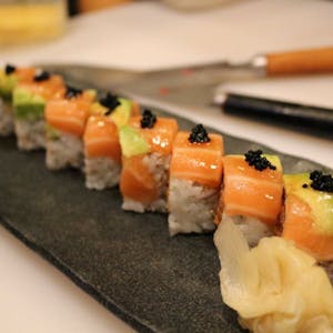 Order Bahama's Spicy Tuna Roll food online from Mochi Sushi store, Sugar Land on bringmethat.com