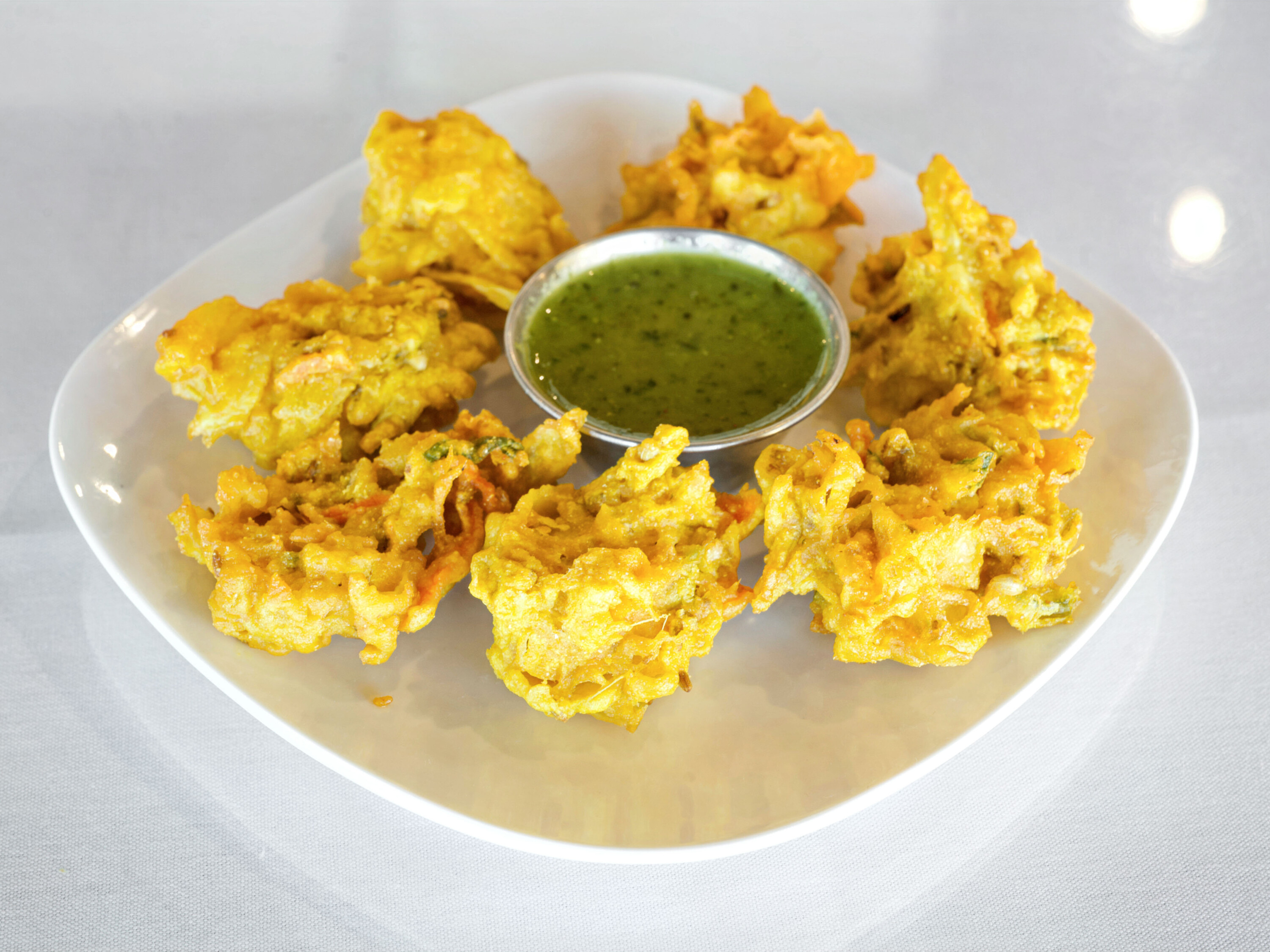 Order Vegetable Pakora food online from India Express store, Denver on bringmethat.com