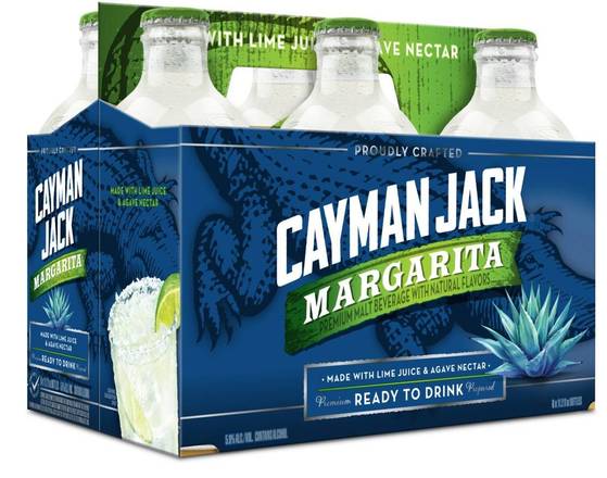 Order Cayman Jack Margarita 6pk food online from Pacific Liquor Market store, Bell Gardens on bringmethat.com