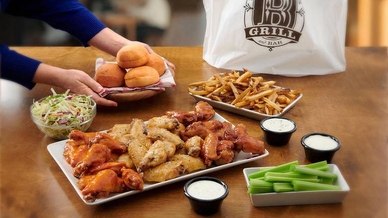 Order Family Wing Pack food online from Boomerjack's Grill Northwest Hwy store, Dallas on bringmethat.com