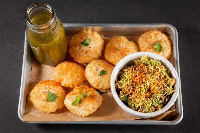 Order Pani Puri food online from Curry Up Now store, Stanford on bringmethat.com