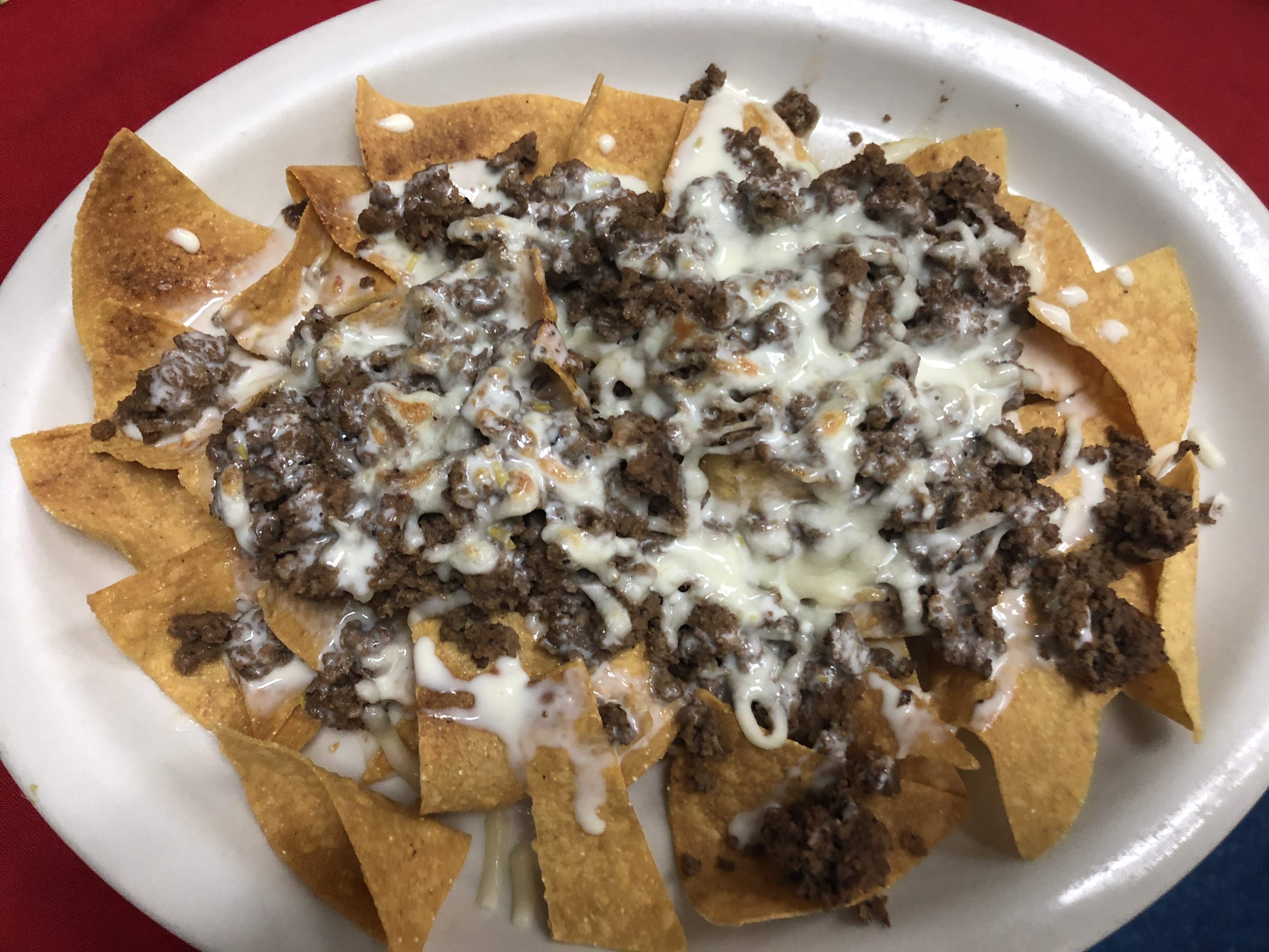 Order Beef Nachos food online from Pancho's Mexican Restaurant store, Troy on bringmethat.com