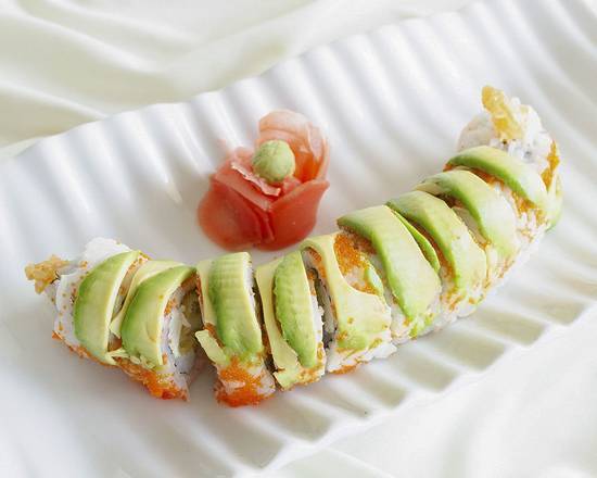 Order Dragon Roll food online from Asian Fusion Cafe store, Palmetto Bay on bringmethat.com