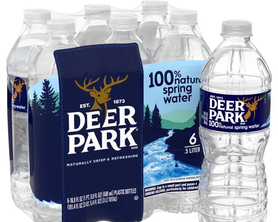 Order Deerpark Spring water 6-pack food online from Fair Mart store, Philadelphia on bringmethat.com