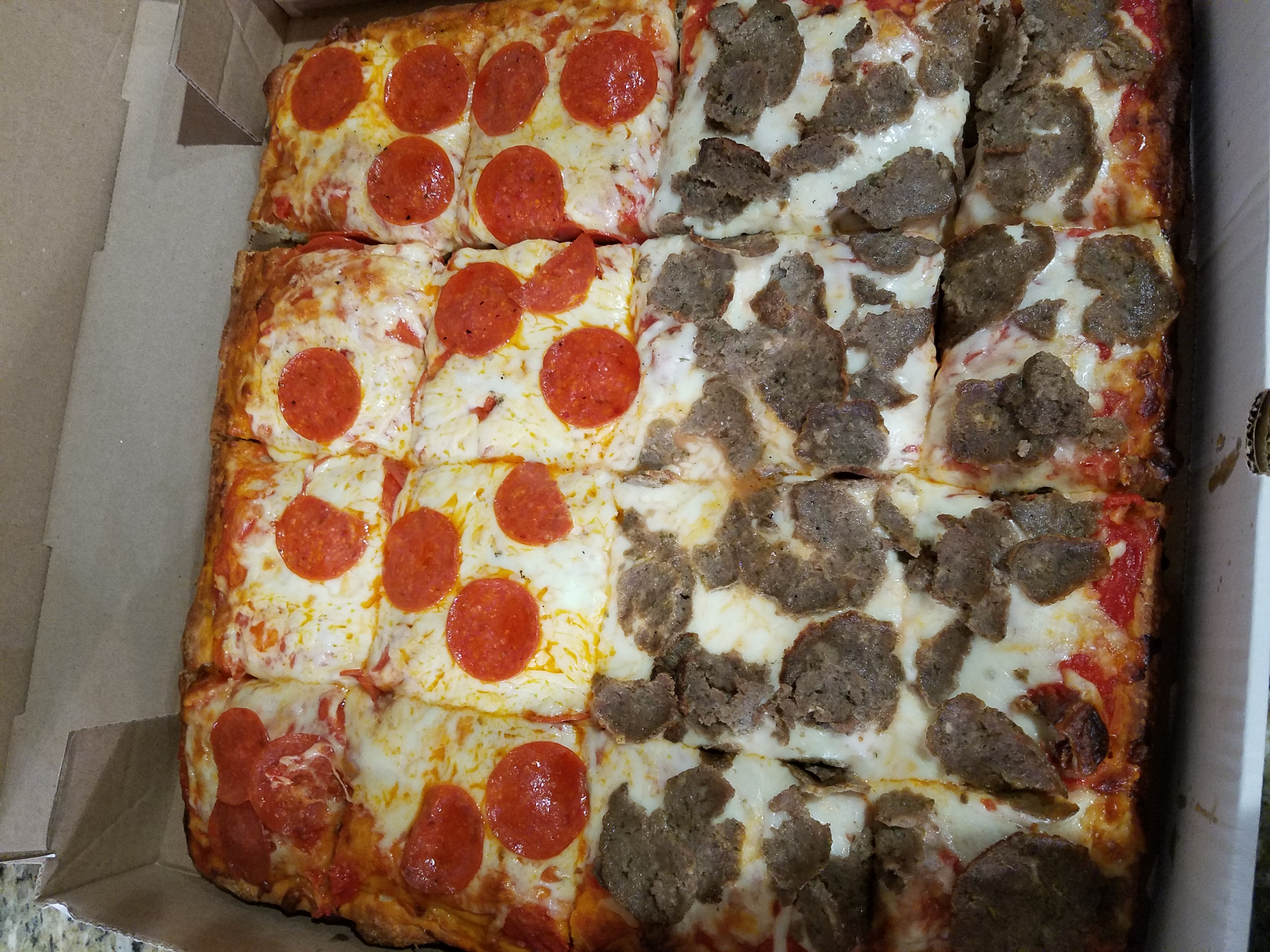 Order Sicilian Pizza food online from Our Place Pizza & Catering store, Edison on bringmethat.com