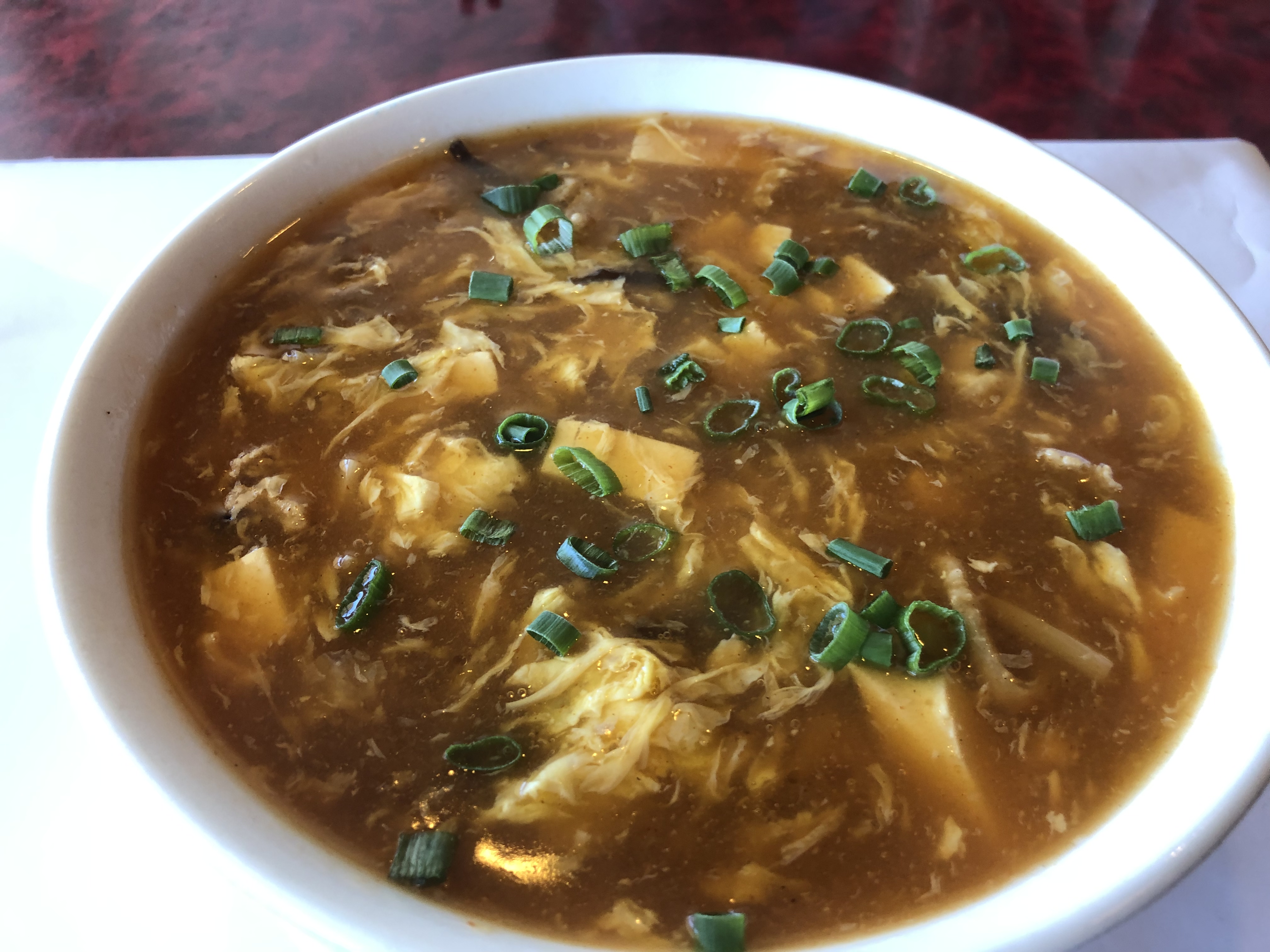 Order Hot and Sour Soup food online from Szechuan Spicy House store, Sacramento on bringmethat.com
