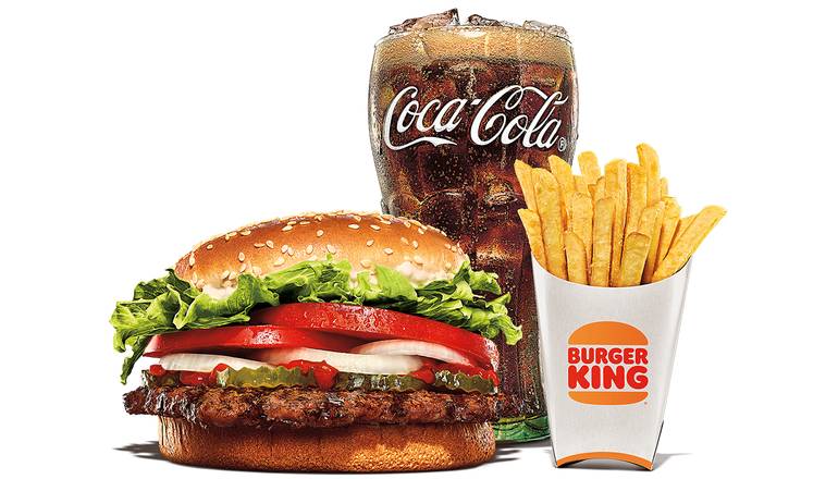 Order Whopper Combo Medium food online from Burger King 29031 store, Fairport on bringmethat.com