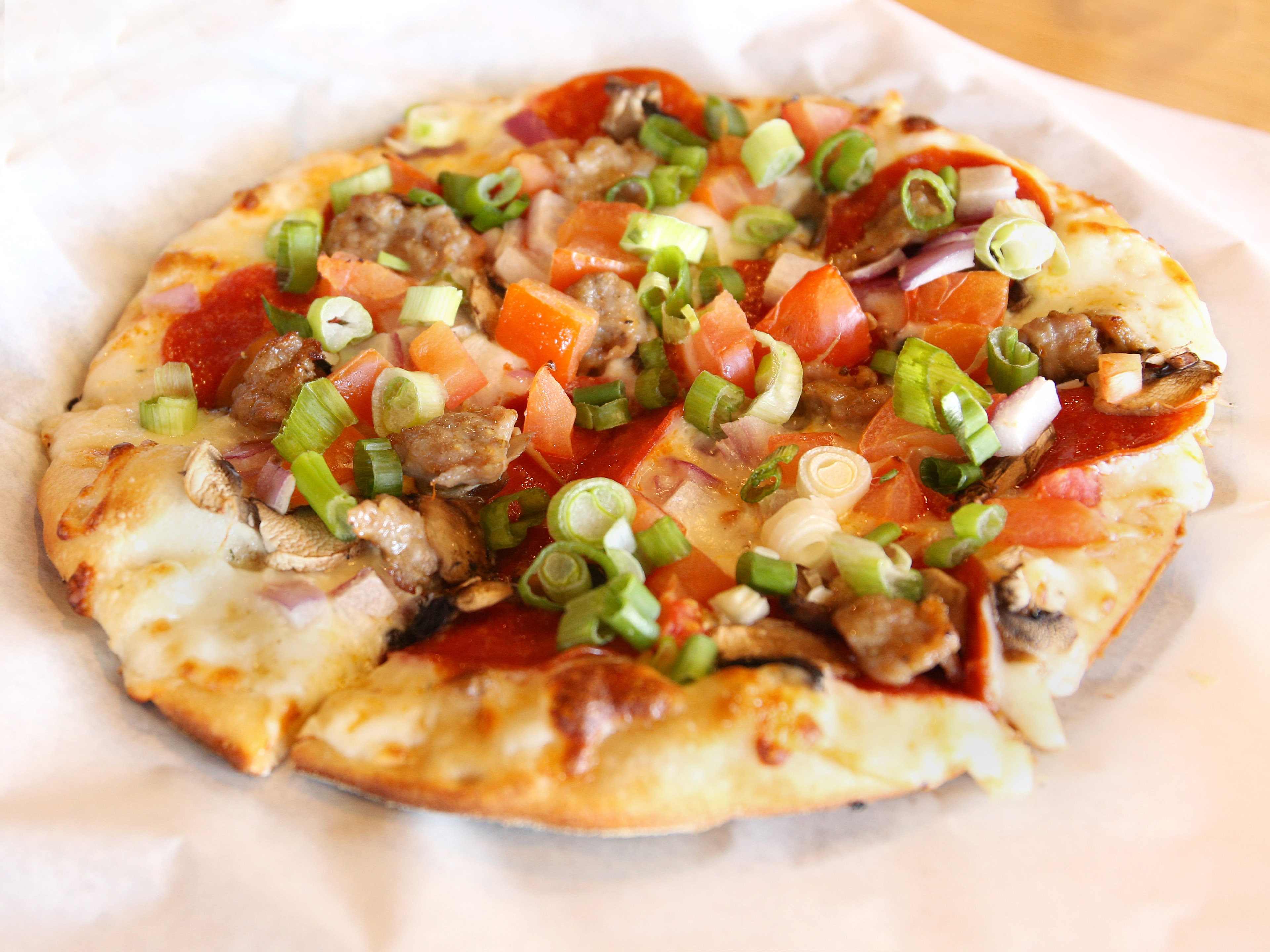 Order Italian Combo Pizza food online from Campbell Pizza store, Campbell on bringmethat.com