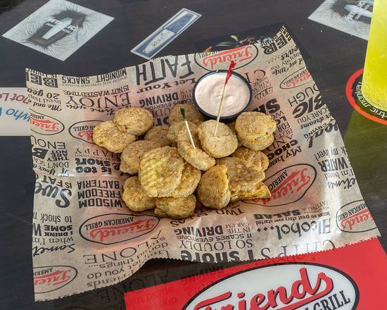 Order Pickle Chips food online from Friends American Grill store, Jefferson on bringmethat.com