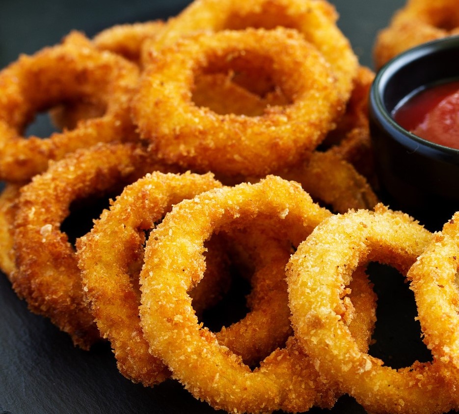 Order 19. Onion Rings food online from Profit Chinese Restaurant Ii store, New York on bringmethat.com