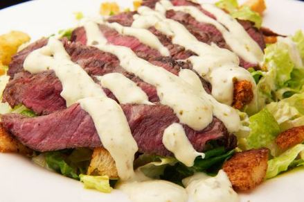 Order Beef Caesar Salad food online from Estihana store, Teaneck on bringmethat.com