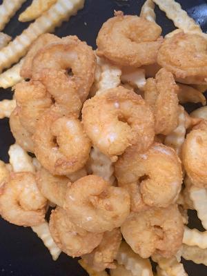 Order Fried Shrimp Plate food online from Ms. Scealy Seafood Shack store, Savannah on bringmethat.com
