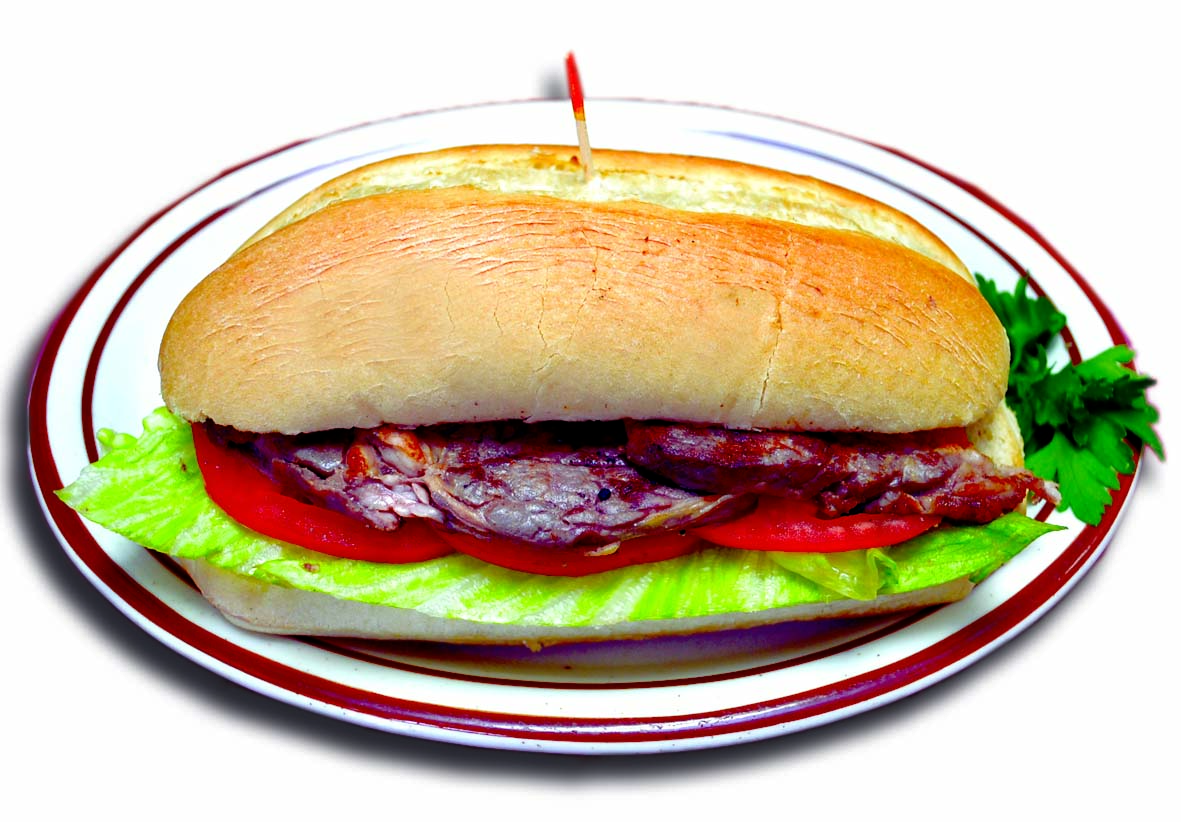 Order Steak Sandwich food online from Famous Burgers store, Long Beach on bringmethat.com