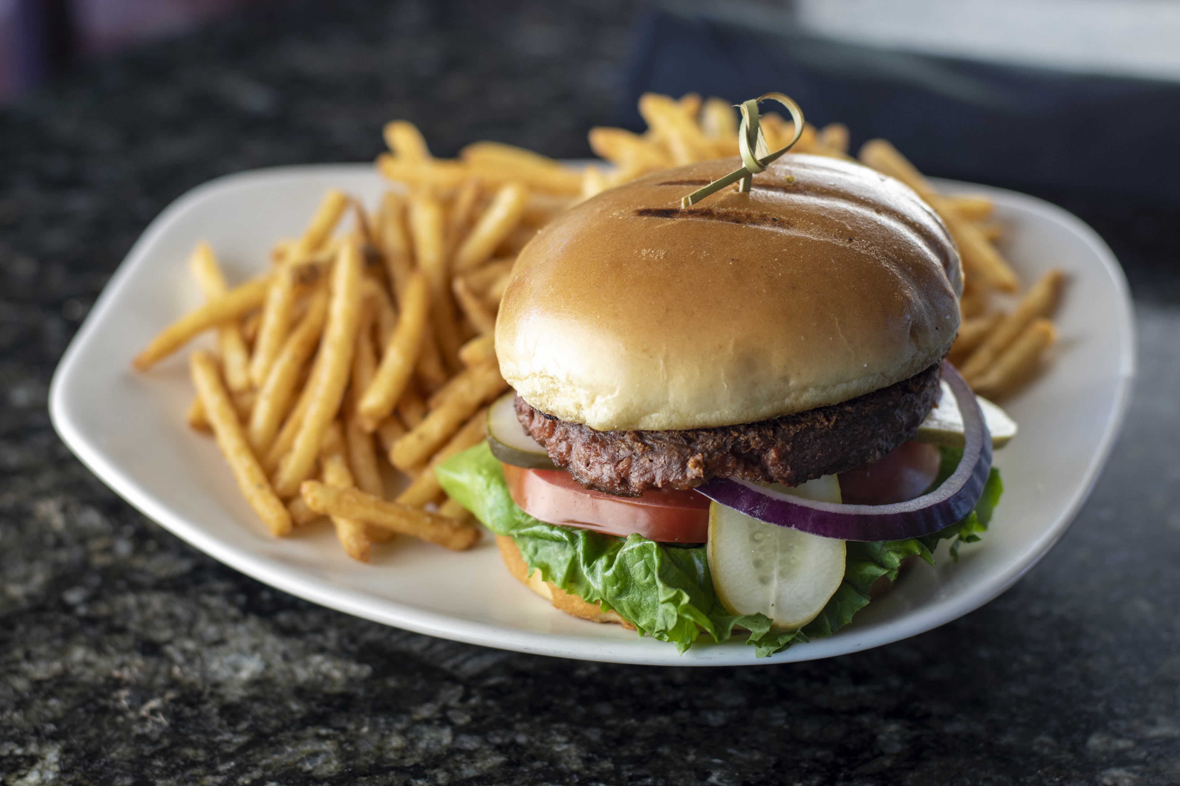 Order Beyond® Bistro Burger food online from D.H. Lescombes Winery & Bistro store, Albuquerque on bringmethat.com