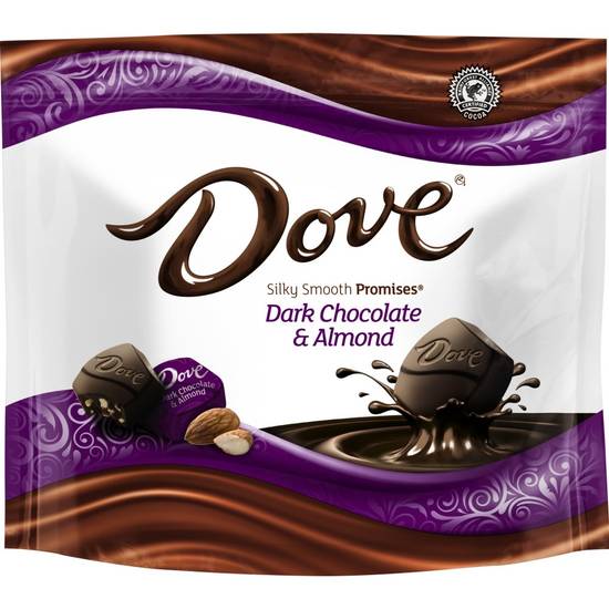 Order Dove Promises Dark Chocolate Almond Candy (7.61 oz) food online from Rite Aid store, Eugene on bringmethat.com