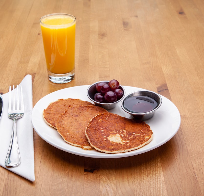 Order Kids Pancake Breakfast  food online from Morning Belle store, Grand Rapids on bringmethat.com
