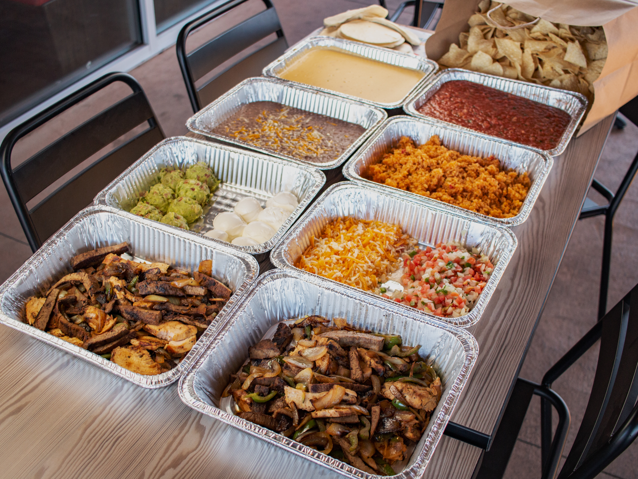 Order Fajitas Party Pack (5 or 10 People) food online from Ted Tacos & Cantina store, Oklahoma City on bringmethat.com