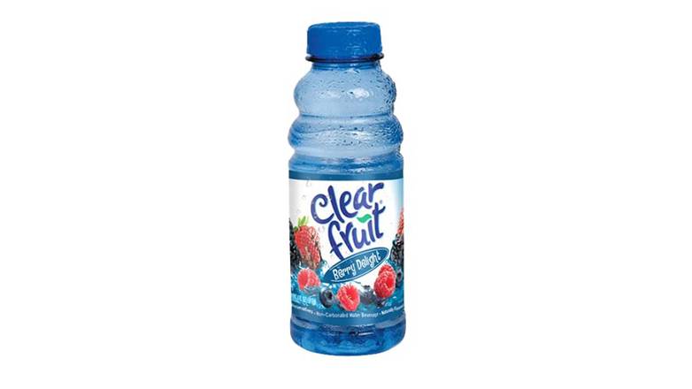 Order Clear Fruit Water Non Carbonated Water Beverage Berry Delight food online from Aldan Sunoco store, Aldan on bringmethat.com