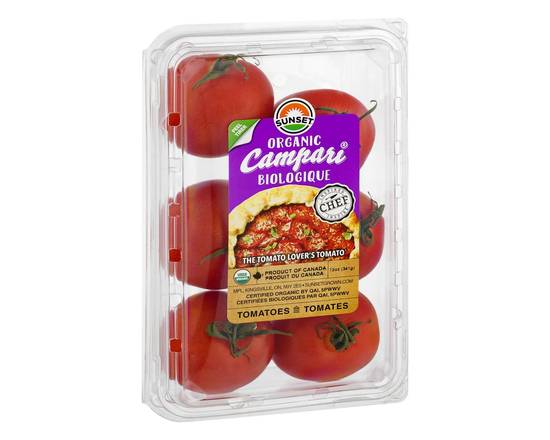 Order Sunset · Campari Tomatoes Organic (12 oz) food online from Safeway store, Napa on bringmethat.com