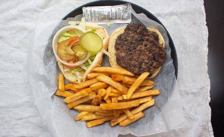 Order Hamburger food online from T.W. Boons store, Greenwood on bringmethat.com