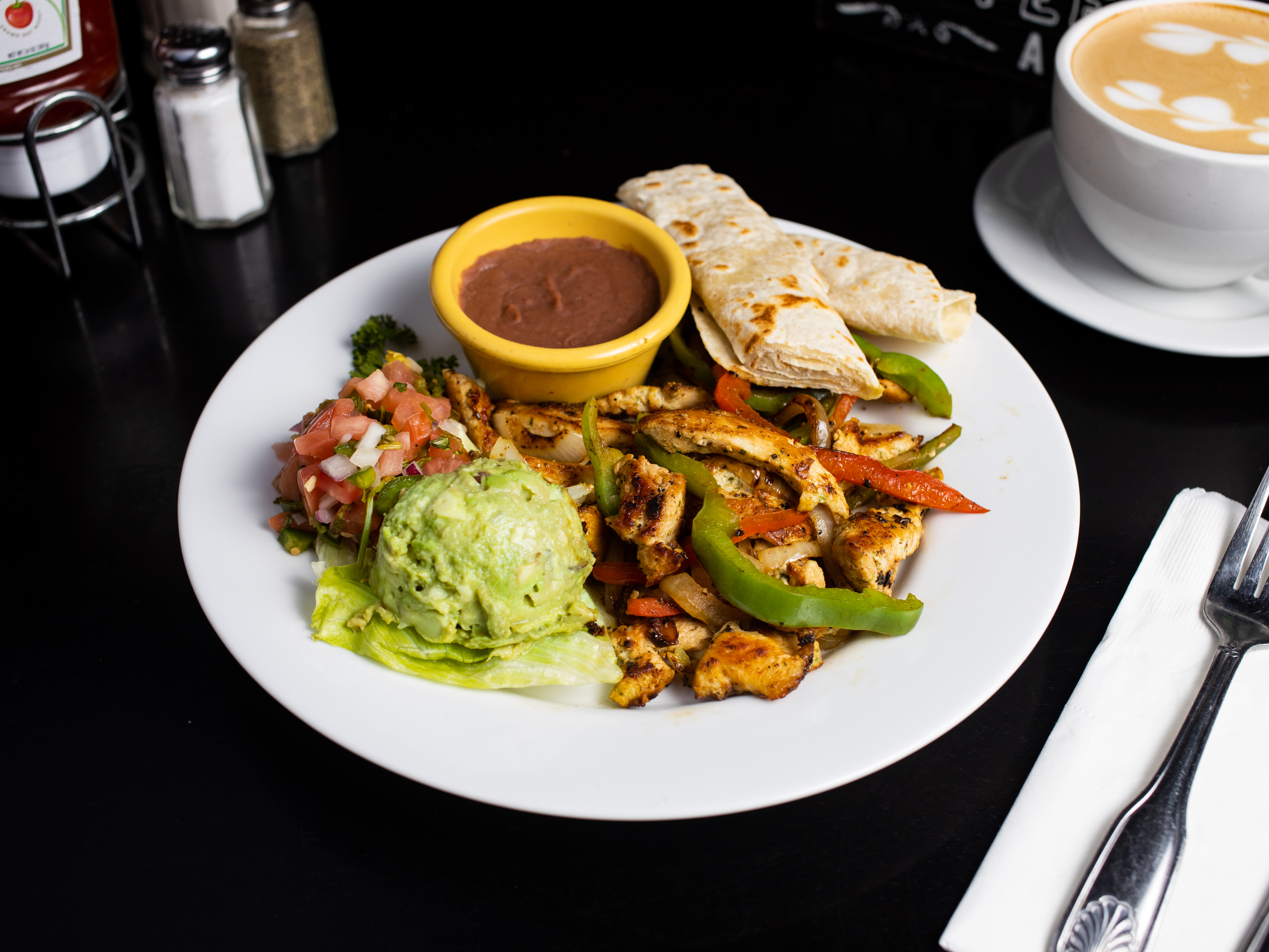 Order Chicken Fajita food online from Red Cafe store, San Francisco on bringmethat.com