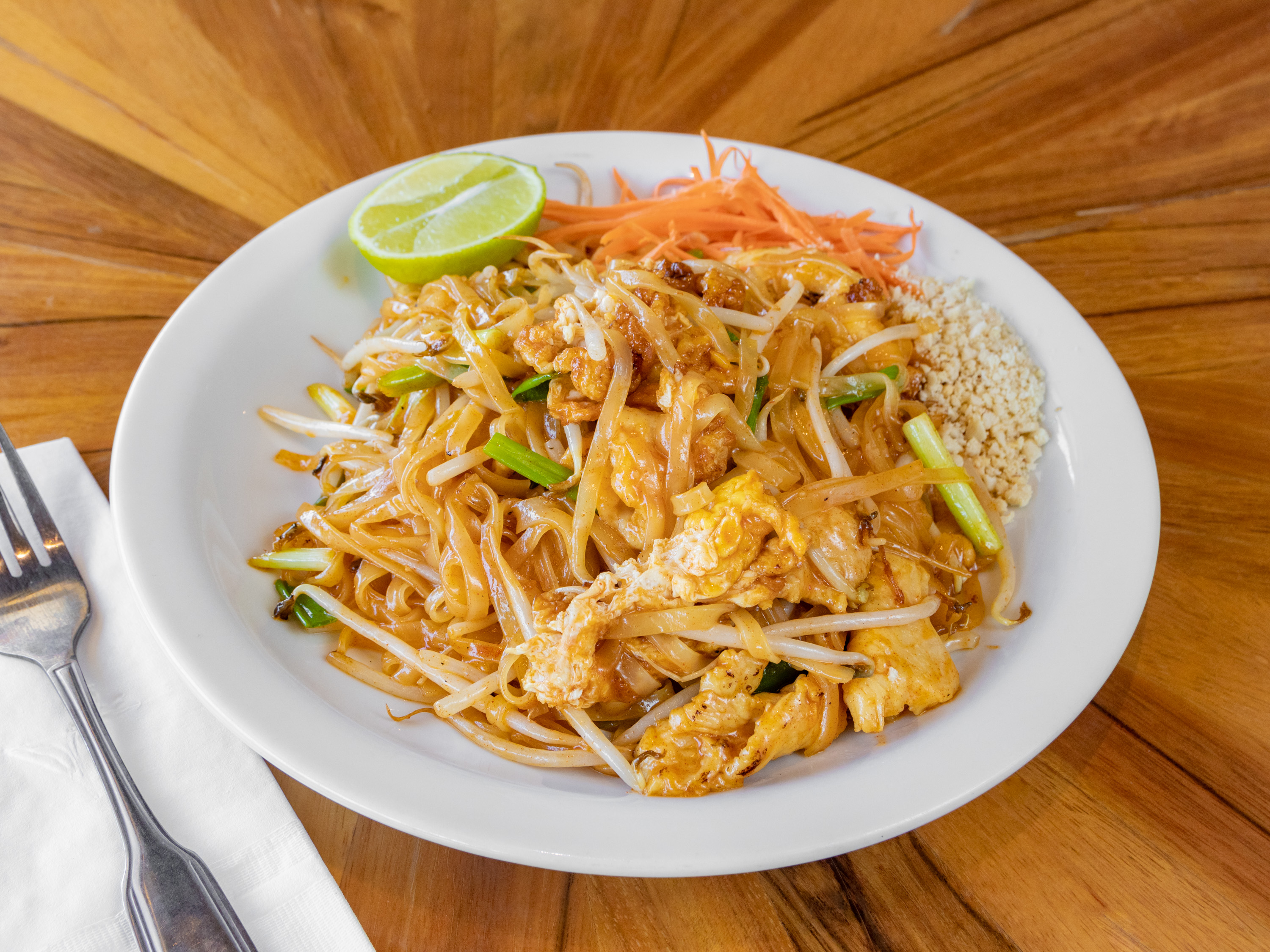 Order 46a. Pad Thai food online from Peppers Thai store, Palm Springs on bringmethat.com