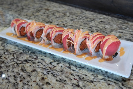 Order Sunset Roll food online from Madai Sushi store, Frisco on bringmethat.com