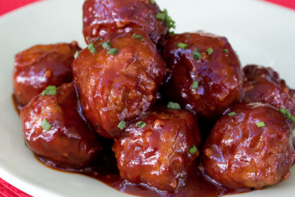 Order BBQ Meatballs food online from Happy Hour Heaven store, Baltimore on bringmethat.com