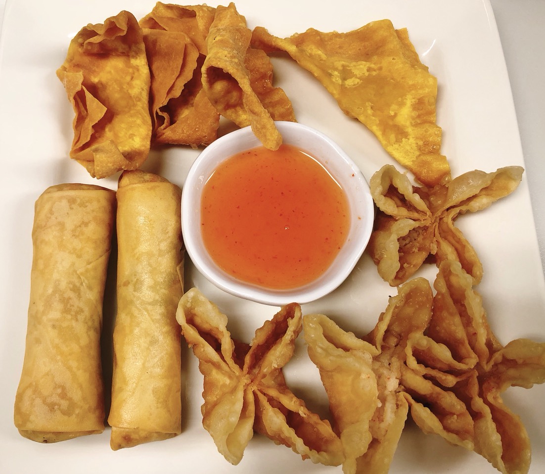 Order A15. Combo Appetizer food online from Luv n Eat Thai Cuisine store, Camarillo on bringmethat.com