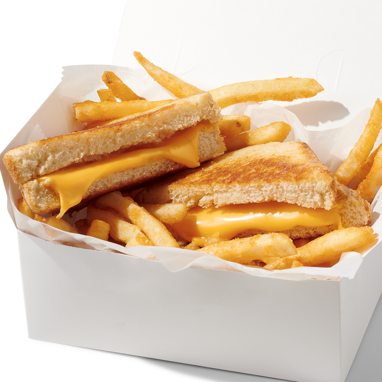 Order Grilled Cheese Combo food online from Bob-O Cheesesteaks store, Ridgefield Park on bringmethat.com