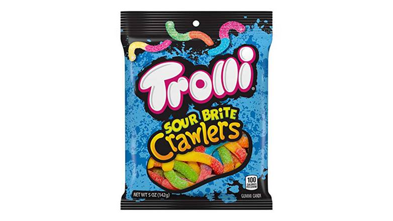 Order Trolli Sour Brite Crawlers Gummy Candy food online from Trumbull Mobil store, Trumbull on bringmethat.com